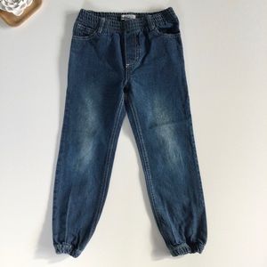 Denim Jogger Pants